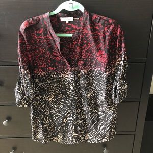Calvin Klein Patterned Blouse